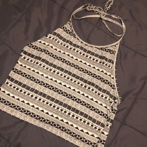 Black and White Crop Top!